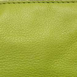 MICHAEL Michael Kors Green Soft Leather Fulton Chain Satchel
