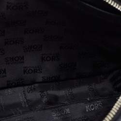 Pre Owned MICHAEL Michael Kors Black Leather Fulton Shoulder Bag