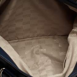 Pre Owned MICHAEL Michael Kors Blue Leather Large Hamilton Satchel