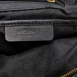 Pre Owned MICHAEL Michael Kors Black Leather Bedford Hobo