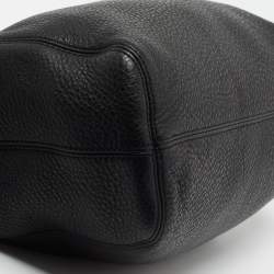 Pre Owned MICHAEL Michael Kors Black Leather Chain Tote