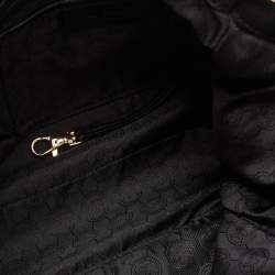 Pre Owned MICHAEL Michael Kors Black Leather Chain Tote