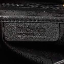Pre Owned MICHAEL Michael Kors Black Leather Chain Tote