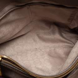 Pre Owned MICHAEL Michael Kors Beige Saffiano Leather Dillon Tote