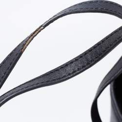 مملوكة مسبقًا MICHAEL Michael Kors Black Saffiano Leather Large Jet Set Travel Tote