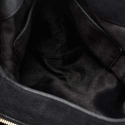 Pre Owned MICHAEL Michael Kors Black Leather Jet Set Chain Tote