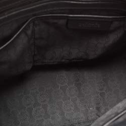 مملوكة مسبقًا MICHAEL Michael Kors Black Leather Large Selma Satchel