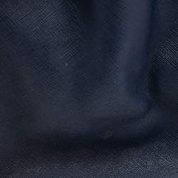 مملوكة مسبقًا MICHAEL Michael Kors Navy Blue Leather Large Hamilton North South Tote