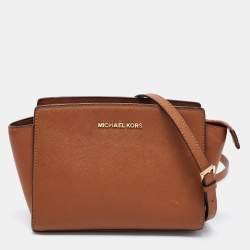 Michael Kors Sienna Small Tote Crossbody Bag Luggage India