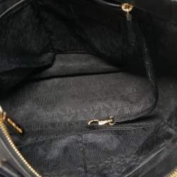 Pre Owned MICHAEL Michael Kors Black Saffiano Leather Medium Kellen Tote