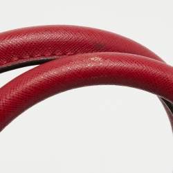 Pre Owned MICHAEL Michael Kors Burgundy LeatherKellen Satchel