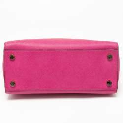 MICHAEL Michael Kors Fuchsia Leather Large Selma Tote