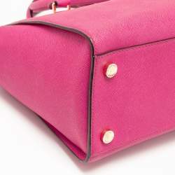 MICHAEL Michael Kors Fuchsia Leather Large Selma Tote