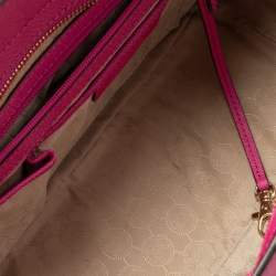 MICHAEL Michael Kors Fuchsia Leather Large Selma Tote