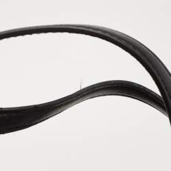 Pre Owned MICHAEL Michael Kors Black/Beige Signature Canvas Jet Set Tote