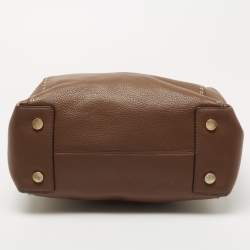 MICHAEL Michael Kors Brown Leather Riley Satchel