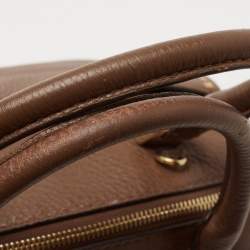 MICHAEL Michael Kors Brown Leather Riley Satchel