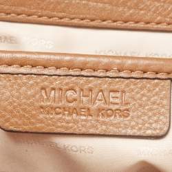 MICHAEL Michael Kors Brown Leather Riley Satchel
