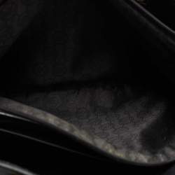 مملوكة مسبقًا MICHAEL Michael Kors Black Leather Medium Jet Set Travel Tote