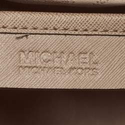 Pre Owned MICHAEL Michael Kors Brown Saffiano Leather Selma Tote