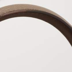 Pre Owned MICHAEL Michael Kors Brown Saffiano Leather Selma Tote