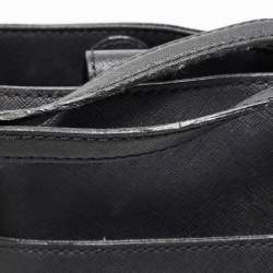Pre Owned MICHAEL Michael Kors Black Saffiano Leather Tote