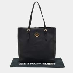 Pre Owned MICHAEL Michael Kors Black Saffiano Leather Tote