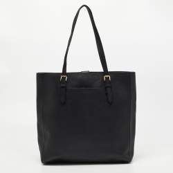 Pre Owned MICHAEL Michael Kors Black Saffiano Leather Tote