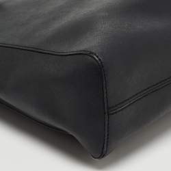 Pre Owned MICHAEL Michael Kors Black Saffiano Leather Tote