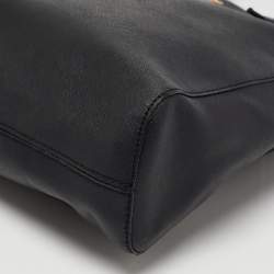 Pre Owned MICHAEL Michael Kors Black Saffiano Leather Tote