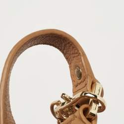 مملوكة مسبقًا MICHAEL Michael Kors Tan Leather Shoulder Bag