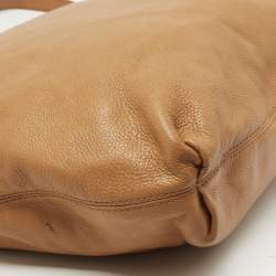 مملوكة مسبقًا MICHAEL Michael Kors Tan Leather Shoulder Bag