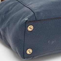 Pre Owned حقيبة يد توتس مايكل مايكل كورس جيت سيت جلد أصفر بسحاب علوي متوسطة