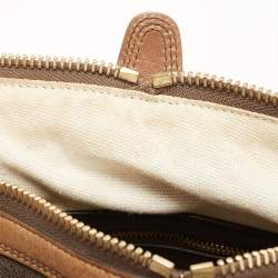 مملوكة مسبقًا MICHAEL Michael Kors Dark Brown Leather Satchel