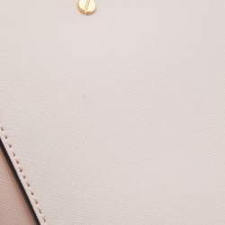 Pre Owned MICHAEL Michael Kors Blossom Pink Leather Medium Selma Satchel