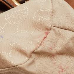 Pre Owned MICHAEL Michael Kors Tan Leather Drawstring Bucket Bag