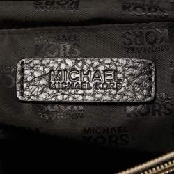 Pre Owned MICHAEL Michael Kors Black Leather East West Hamilton Tote