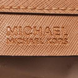 Pre Owned MICHAEL Michael Kors Brown Leather Medium Selma Satchel