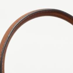 Pre Owned MICHAEL Michael Kors Brown Leather Medium Selma Satchel