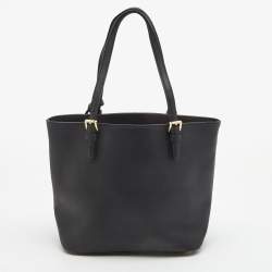 Pre Owned  MICHAEL Michael Kors Black Saffiano Leather Reise Handtassche Tote
