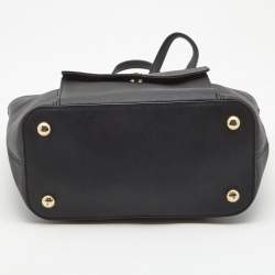 Pre Owned  MICHAEL Michael Kors Black Saffiano Leather Reise Handtassche Tote