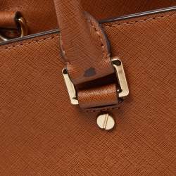 Pre Owned MICHAEL Michael Kors Brown Leather Large Selma Satchel