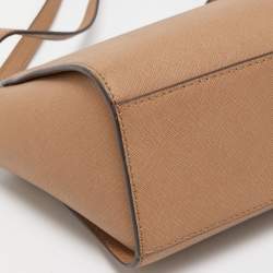 مملوكة مسبقًا MICHAEL Michael Kors Beige Leather Small Selma Crossbody Bag