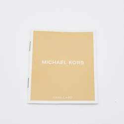 Pre Owned حقيبة كتف مايكل مايكل كورس صالون جلد مبطن أحمر