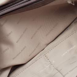 Pre Owned حقيبة كتف مايكل مايكل كورس صالون جلد مبطن أحمر