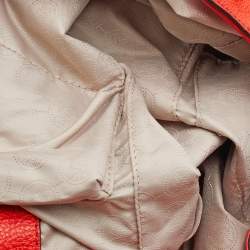 Pre Owned MICHAEL Michael Kors Orange Leather Camden Drawstring Shoulder Bag