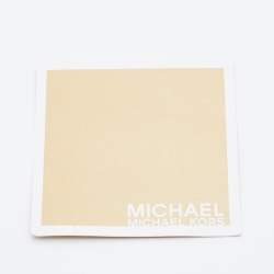 Pre Owned MICHAEL Michael Kors Orange Leather Camden Drawstring Shoulder Bag