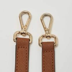 مملوكة مسبقًا Michael Kors Brown Saffiano Leather Hamilton Traveler Tote