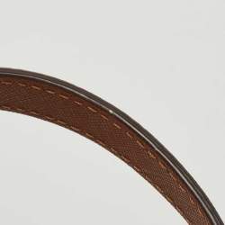 مملوكة مسبقًا Michael Kors Brown Saffiano Leather Hamilton Traveler Tote