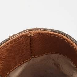 مملوكة مسبقًا Michael Kors Brown Saffiano Leather Hamilton Traveler Tote